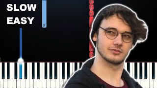 Lovejoy  One Day SLOW EASY PIANO TUTORIAL [upl. by Rothwell]