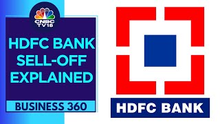 HDFC Bank Shares Fall The Most In 3 Years Latha Venkatesh Explains Why  CNBC TV18 [upl. by Greenlee]