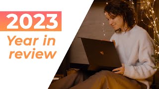 2023 at Clever Fox Planner  End of Year Video [upl. by Enair]