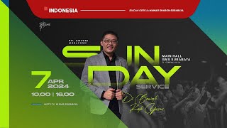 GMS Sunday Service 2 7 April 2024 Indonesia  Ps Antoni Moelyono  ”DIBAWAH KAKI YESUS” [upl. by Ailemac518]