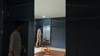 I Installed Sliding Wardrobe Doors  shorts  wardrobes [upl. by Chandal698]