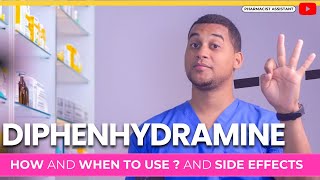 Diphenhydramine How to Use It amp 3 Common Side Effects [upl. by Rokach]