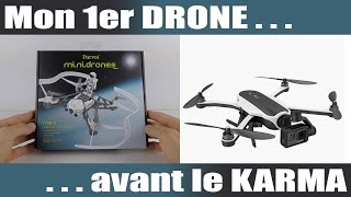 Un DRONE pour enfant  DÉBALLAGE UNBOXING ET TEST DU mini drone Parrot [upl. by Laemsi]