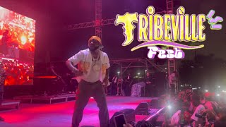 Davido Live Performance At Tribeville Festival 2024 With Wande Coal KCee amp More In Houston Texas [upl. by Maiocco24]