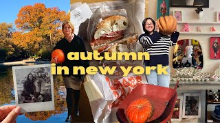 New York City vlog 🍂 cute shops central park cozy fall days in my thirties [upl. by Ecinnej268]