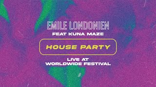 Emile Londonien Ft Kuna Maze  House Party  Live at Worldwide Festival from the album quotLegacyquot [upl. by Roderigo]