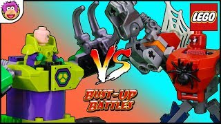 LEX LUTHOR Robot vs SPIDERMAN Battle Bot  LEGO BUSTUP BATTLES 7 Spiderman battles Lex Luthor [upl. by Reifel]