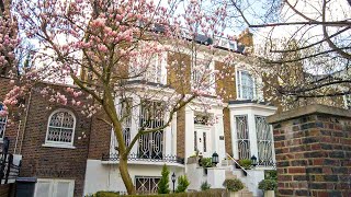 London Walk  Posh Kensington Homes in Holland Park Neighbourhood [upl. by Selig953]