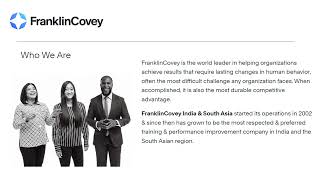 About FranklinCovey Bangladesh [upl. by Yeoz]