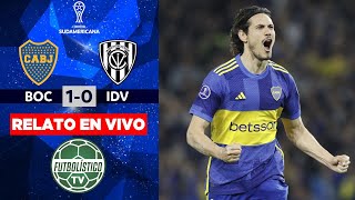 BOCA JUNIORS vs INDEPENDIENTE DEL VALLE EN VIVO 🚨 COPA SUDAMERICANA 2024 • RELATO EN DIRECTO [upl. by Ralli898]