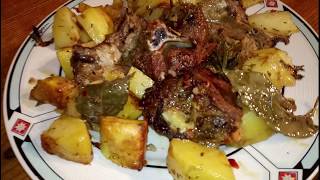 Agnello al forno con patate ricetta tipica calabrese da MicheleExpertCropalati CS [upl. by Assirek]