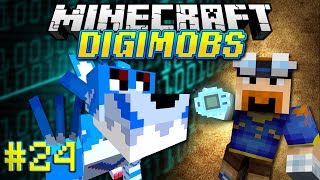 Minecraft DIGIMOBS EP 24  Battle All Garurumon [upl. by Norven]