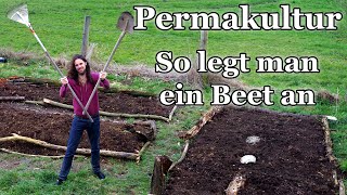 Permakultur  So legt man ein Gemüsebeet an Ganz einfach und ohne Kosten [upl. by Lietman]