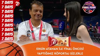 Ergin Ataman ile final öncesi ÖZEL RÖPORTAJ [upl. by Aivilys471]