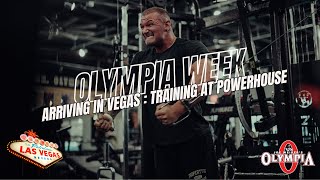 OLYMPIA WEEK  VEGAS VLOG 1 [upl. by Aketal]