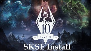 How to install SKSE for Skyrim Anniversary Edition [upl. by Laing991]