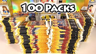 100 MATCH ATTAX 202122 Pack Opening  Trying To Complete A Binder  100 PACKS  £200 Worth [upl. by Oicatsana]