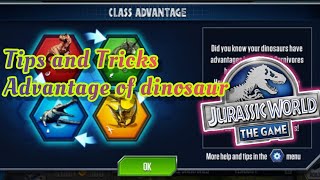 Jurassic World The Game Basic Tips and Tricks for using dinosaurs in Battle [upl. by Sigismond]