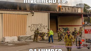 12092015 Riverhead 84 Lumber Yard Fire [upl. by Dorelia826]