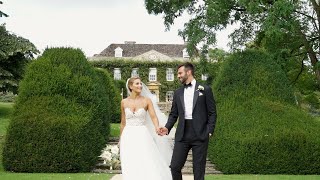 Elegant Cotswolds Countryside Wedding at Cornwell Manor [upl. by Ellehciram]