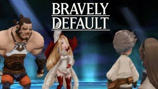 Lets Play Bravely Default Part 4 Boss Battle 1  Gameplay Walkthrough [upl. by Nodnarb885]