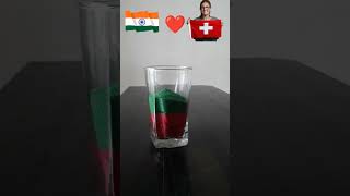 Indian flag ❤ Switzerland flag  republic day  independence day shorts trending viral [upl. by Sifan]