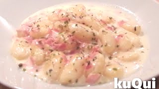 Gnocchi in SchinkenSahneSauce  Ein wahrer Genuss ohne grossem Aufwand [upl. by Adnylam]