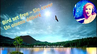 Sia  Bird set free live cover lyrics paroles traduction [upl. by Boulanger]