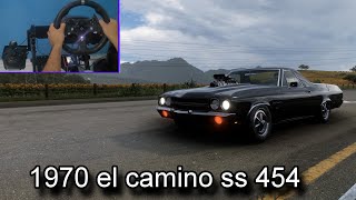 1970 el camino ss 454 Forza Horizon 5 Drifting with Logitech G920 Steering Wheel  GAMEPLAY [upl. by Albur]