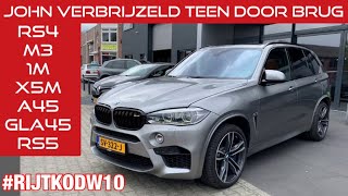 RIJT KODW 10 met oa  BMW 1M CLA 45 AMG Ongelukje 997 Turbo [upl. by Notsgnal231]