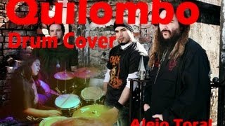 Soulfly  Quilombo  Drum Cover [upl. by Tillio]