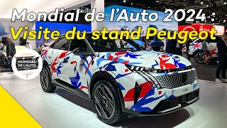 Découverte du stand Peugeot au Mondial de Paris 2024 [upl. by Ayahsey]