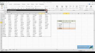 Excel 2010  Tabla de frecuencias variable en escala nominal [upl. by Leban]