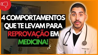 Cuidado Esses comportamento te levam para a REPROVAÃ‡ÃƒO em MEDICINA [upl. by Rehctelf870]