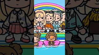 New family in toca boca 💞🌸🎀 tocaboca [upl. by Miun]