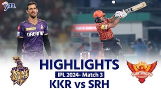 Kolkata Knight Riders vs Sunrisers Hyderabad Today Match Highlights KKR vs SRH IPL 2024 Match [upl. by Kiele35]