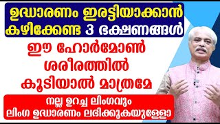 ലിംഗ ഉദ്ധാരണം ഇരട്ടിയാക്കാൻ കഴിക്കേണ്ട 3 ഭക്ഷണങ്ങൾ 3 [upl. by Noislla]