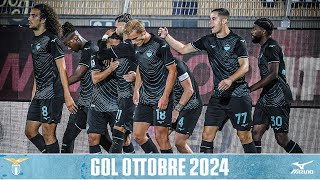 SS LAZIO 20242025  Tutti i gol di ottobre ⚽️ [upl. by Nyloc307]