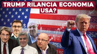 TRUMP RILANCIA ECONOMIA USA ANALISI con FORCHIELLI MONACELLI BRUSCO SCACCIAVILLANI e ARFARAS [upl. by Trela]