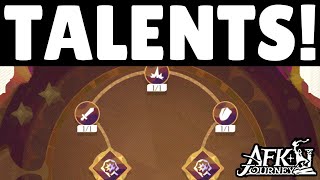 Reviewing ALL Faction Talent Tree SKILLS CeleHypo Tree Is TOO STRONG AFK Journey [upl. by Gwynne]