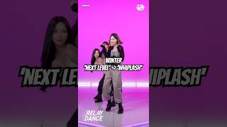 Winter Next level to Whiplash MnetM2aespa kpop winter kpopidol whiplash nextlevel [upl. by Cha]