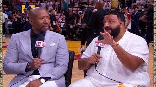 DJ Khaled Joins GameTime  2023 NBA Finals [upl. by Garin]