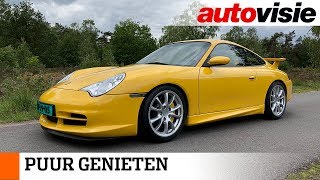 Peters Proefrit 56 Porsche 911 GT3 2004  Autovisie [upl. by Peednas]