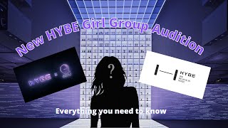 HYBE X GEFFEN New HYBE Global Girl Group Audition  Kpop Audition Tutorial [upl. by Ester]