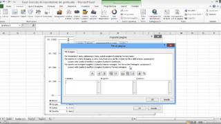 excel intestazione pié pagina grafico [upl. by Ahseiym]