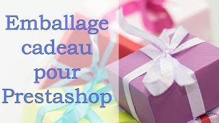 Emballage cadeau pour Prestashop [upl. by Maples]