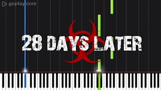 28 Days later theme  Piano Tutorial [upl. by Sremmus]