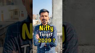 Nifty Target 2029 🎯 stockmarket powerofcompounding wealth niftytarget [upl. by Yarazed]