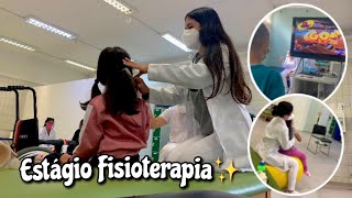 ESTÁGIO DE FISIOTERAPIA na PEDIATRIA ⚽️🏓 [upl. by Iroc]