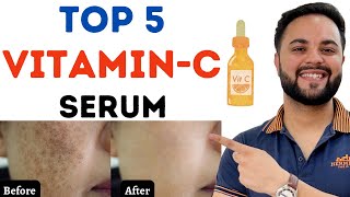 Top 5 VitaminC Serum to remove Pigmentation amp Dark Spots [upl. by Nnairb]